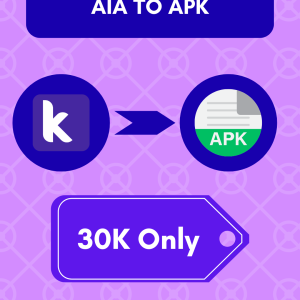 Jasa Export AIA to APK atau AAB dari Kodular