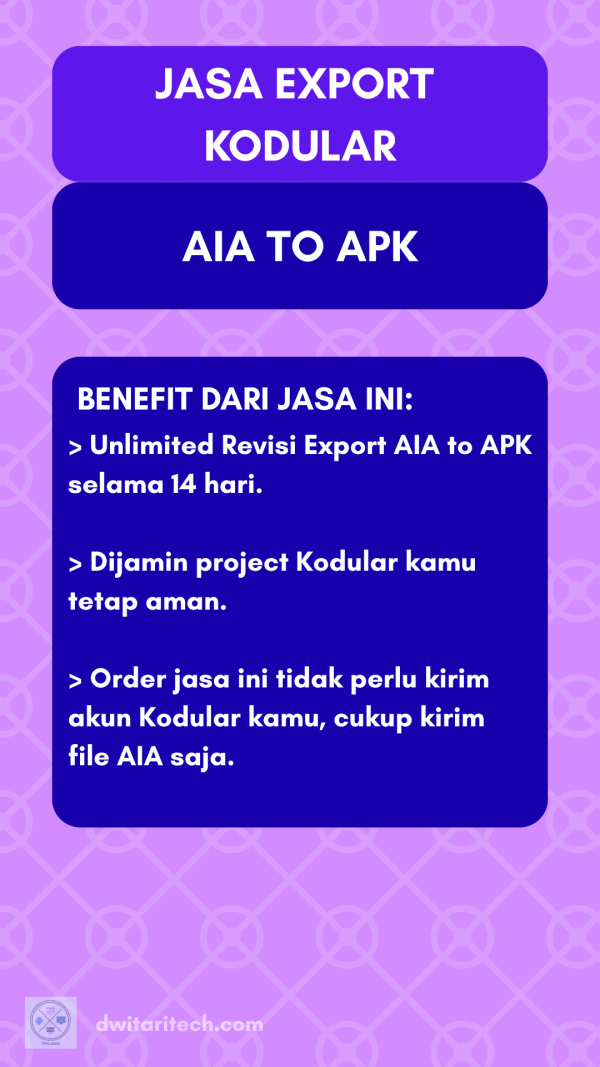 Jasa Export AIA to APK atau AAB dari Kodular - Image 4